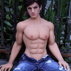 Full Size Realistic Sexy Muscle Man 160cm Male Adult doll Gay Toys Doll Adult Products