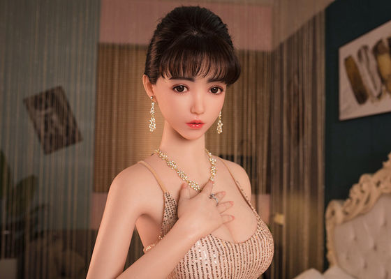 166cm E Cup Slim Asian Full Silicone Adult Doll - Head 39