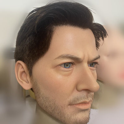 Silicone Male Sex Doll Head Jake Realistic